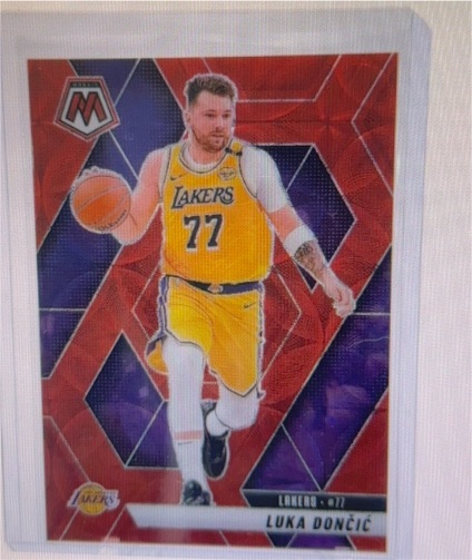 2024-25 Panini Mosaic #100 Luka Dončić — front