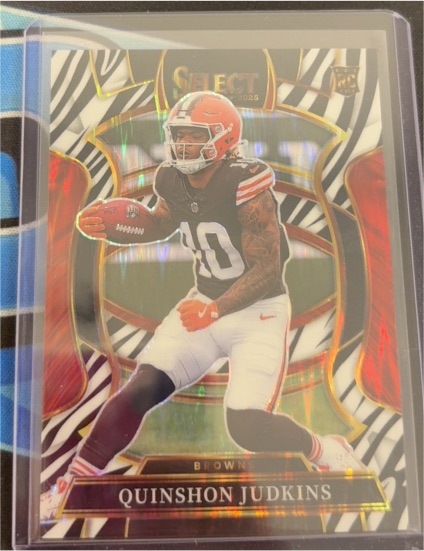 2025 Panini Select Concourse #55 Quinshon Judkins — front