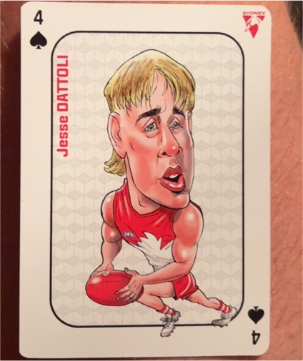 2007 Hero Decks #4 Jesse Dattoli — front