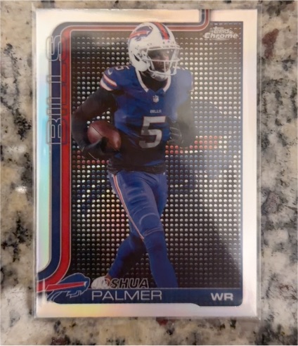 2025 Topps Chrome #31 Joshua Palmer — front