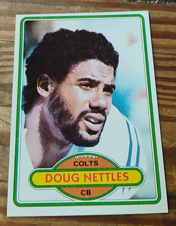 1980 Topps #349 Doug Nettles Baltimore Colts — front