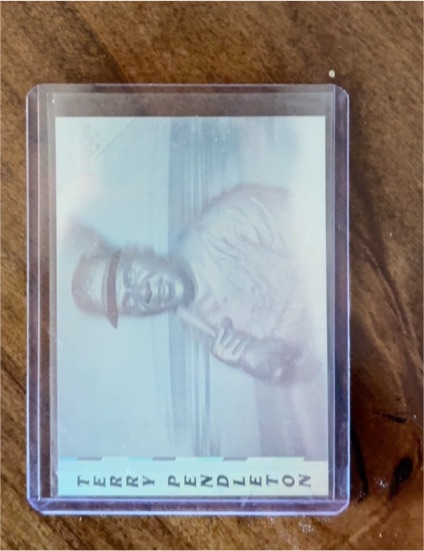 1992 Upper Deck Team MVP Holograms #2 Terry Pendleton — front