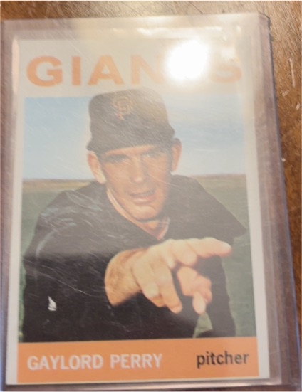 1964 Topps #468 Gaylord Perry — front