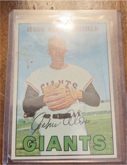 1967 Topps #332 Jesus Alou — front