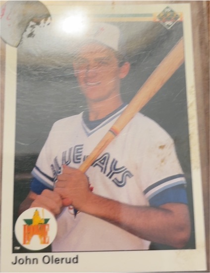 1990 Upper Deck #56 John Olerud — front