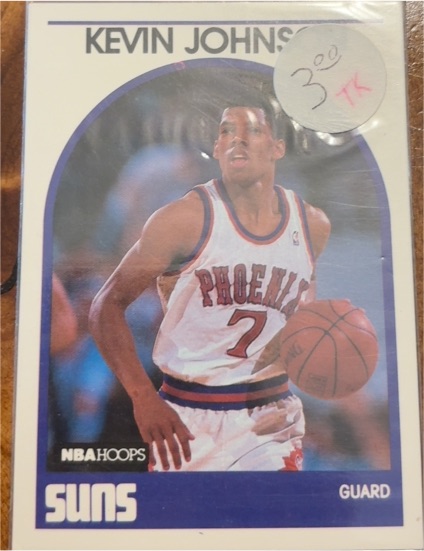 1989 NBA Hoops #35 Kevin Johnson — front