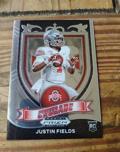 2021 Panini Prizm Draft Picks #163 Justin Fields — front