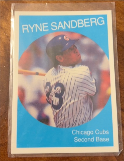 1990 Oddball Ryne Sandberg #23 Chicago Cubs — front