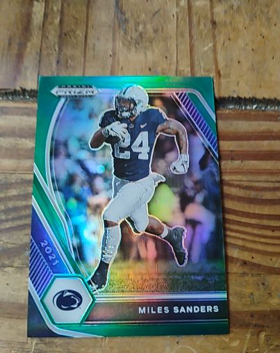 2021 Panini Prizm Draft Picks #92 Miles Sanders — front