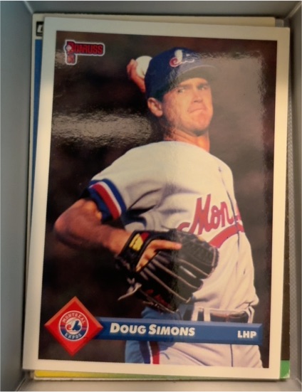 1993 Donruss #276 Doug Simons — front