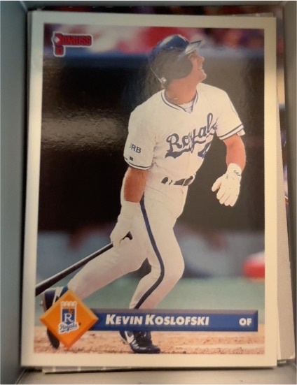 1993 Donruss #205 Kevin Koslofski — front