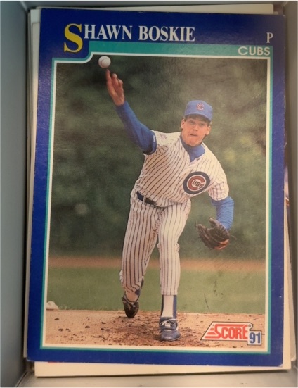 1991 Score #59 Shawn Boskie — front