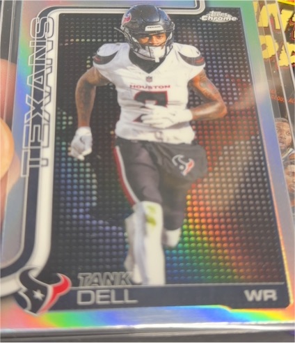 2025 Topps Chrome #123 Tank Dell — front