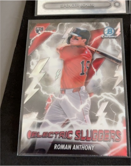 2026 Bowman Chrome Electric Sluggers #ES-16 Roman Anthony — front