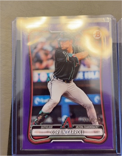 2026 Bowman #80 Corbin Carroll — front