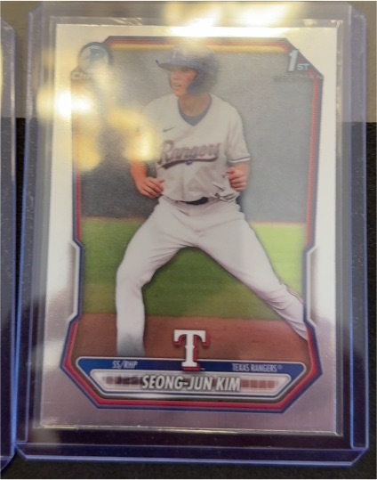 2026 Bowman Chrome #BCP-45 Seong-Jun Kim — front