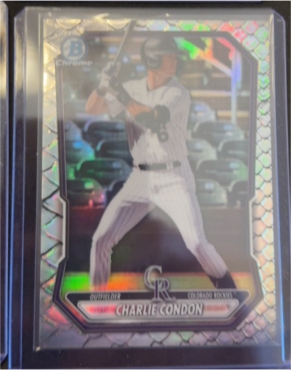2026 Bowman Chrome #BCP-46 Charlie Condon — front
