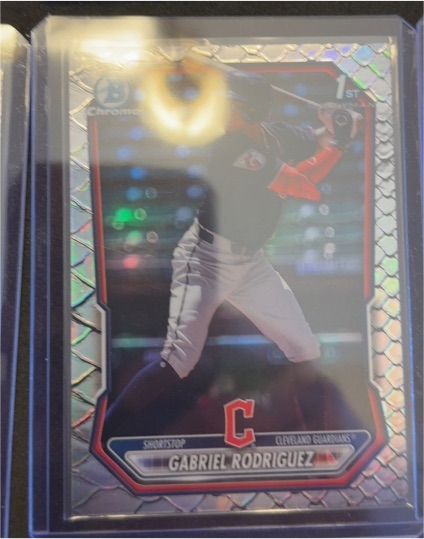 2026 Bowman Chrome #BCP-118 Gabriel Rodriguez — front