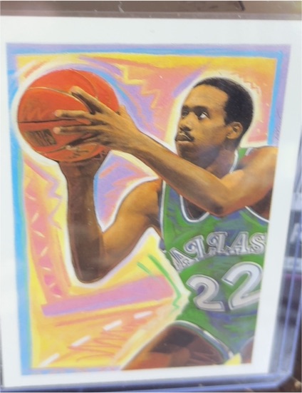 1990-91 Hoops #360 Rolando Blackman — front