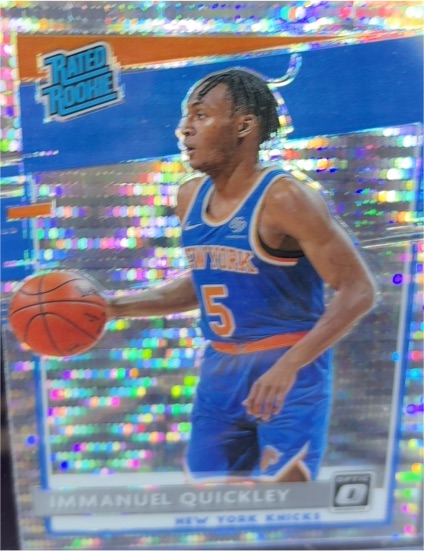 2020-21 Panini Donruss Optic #175 Immanuel Quickley — front