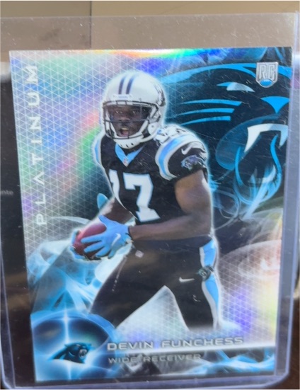 2015 Topps Platinum #145 Devin Funchess — front