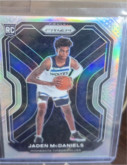 2020-21 Panini Prizm #277 Jaden McDaniels — front