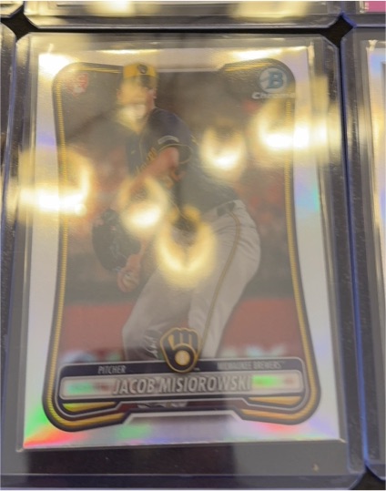 2026 Bowman Chrome #35 Jacob Misiorowski — front