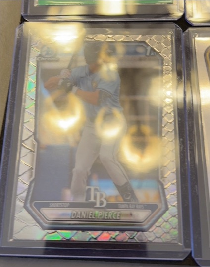 2026 Bowman Chrome #BCP-77 Daniel Pierce — front