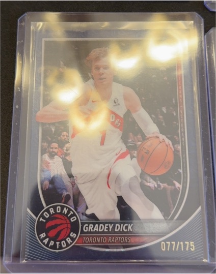 2025-26 Bowman Chrome #BCV-70 Gradey Dick — front