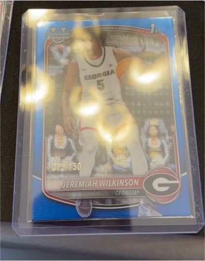 2025 Bowman Chrome #BCP-70 Jeremiah Wilkinson — front