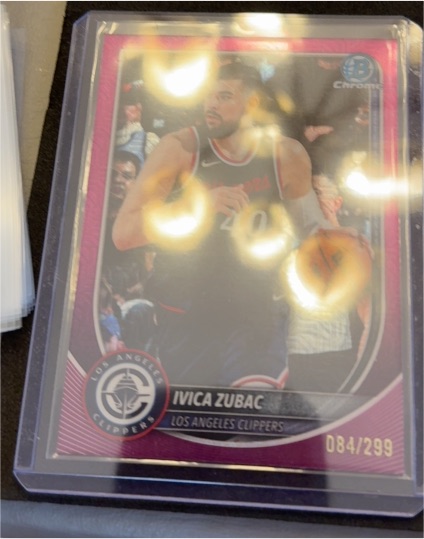 2025 Bowman Chrome #084 Ivica Zubac — front
