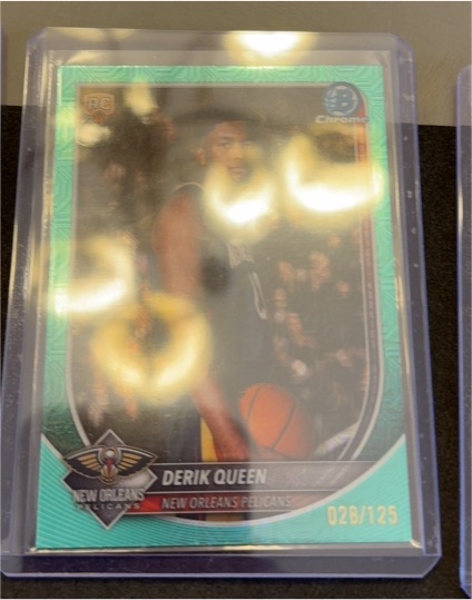 2025 Bowman Chrome #13 Derik Queen — front