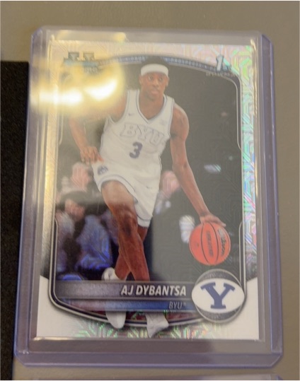2025-26 Bowman Basketball #BCP-1 AJ Dybantsa — front