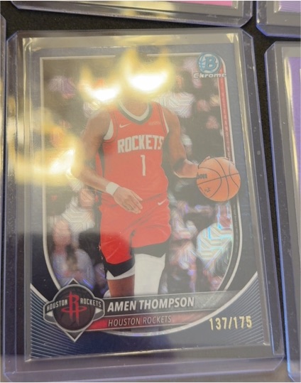 2025 Topps Bowman Chrome #BCV-134 Amen Thompson — front