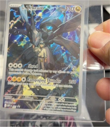 2026 Pokémon N's Zekrom #031 Full Art Promo — front