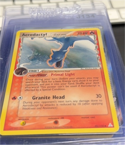 2006 Holon Phantoms #35 Aerodactyl (Delta Species) — front