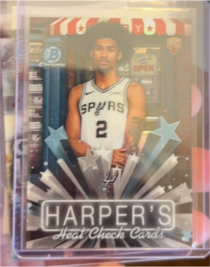 2025-26 Bowman Chrome #HS-4 Dylan Harper — front