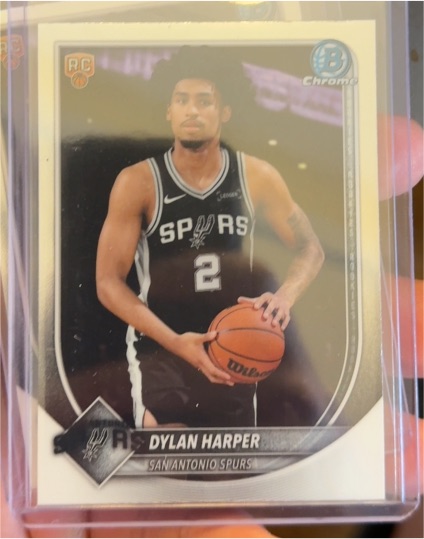 2025-26 Topps Bowman Chrome #252 Dylan Harper — front