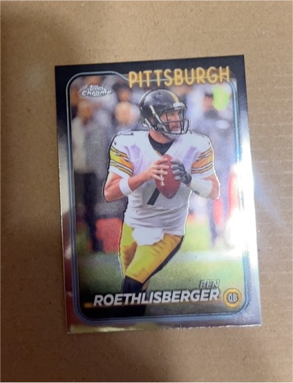 2024 Topps Chrome #81 Ben Roethlisberger — front