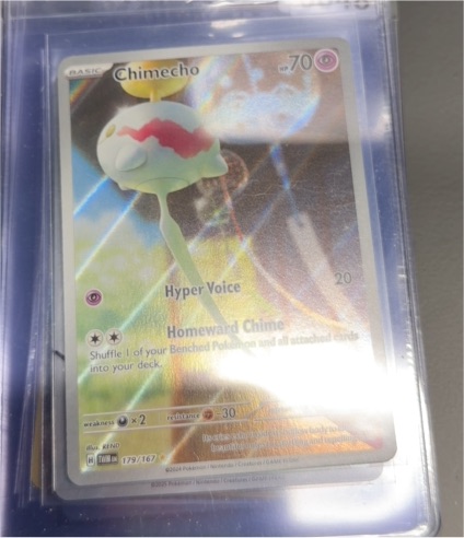 2024 Pokémon SV06 Twilight Masquerade #179/167 Chimecho — front