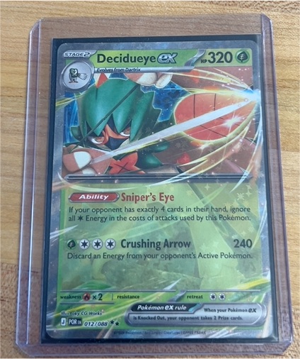 Pokémon TCG Perfect Order Decidueye EX 012/088 — front