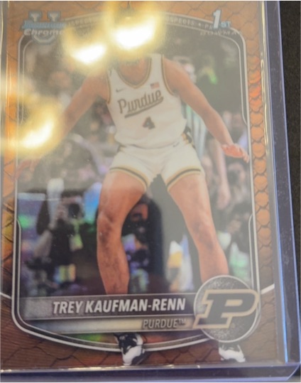 2025-26 Bowman Chrome #BCP-21 Trey Kaufman-Renn — front