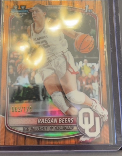 2025-26 Bowman Chrome #BCP-65 Raegan Beers — front