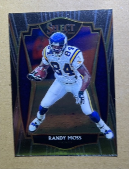 2020 Panini Select Premier Level #112 Randy Moss — front