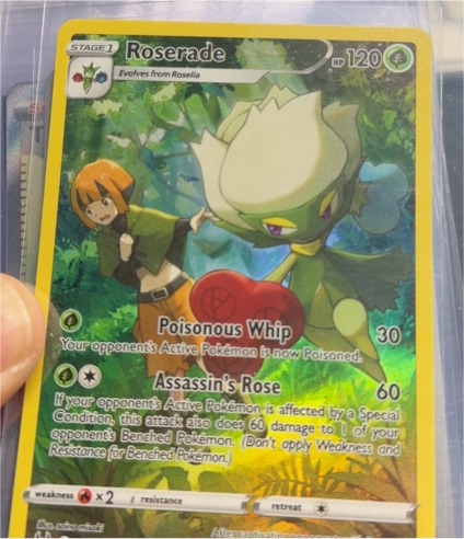 2022 Pokemon SWSH Lost Origin #TG02 Roserade — front