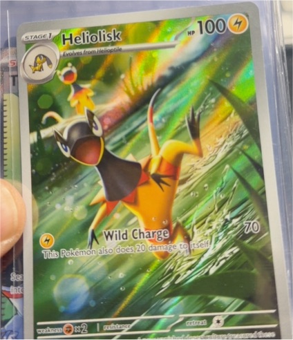 2024 Pokemon Sv06: Twilight Masquerade #177 Heliolisk Illustration Rare — front