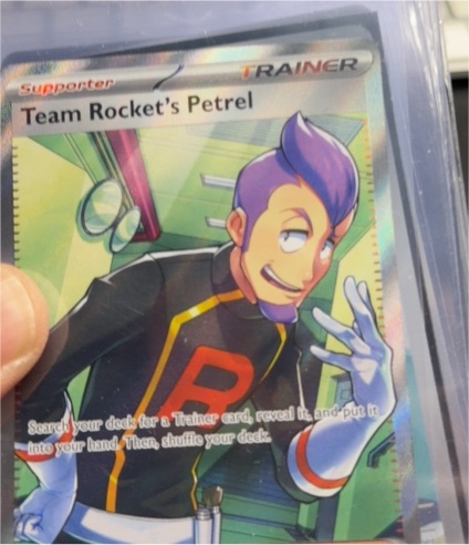2025 Pokémon SV10: Destined Rivals #226 Team Rocket's Petrel — front