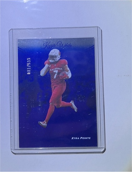 2024 Panini Prestige #5 Kyzir White Blue Xtra Points — front