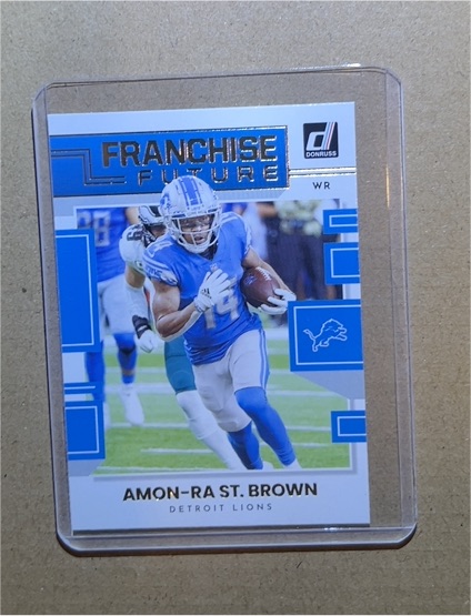 2022 Donruss Franchise Future #FF-ASB Amon-Ra St. Brown — front