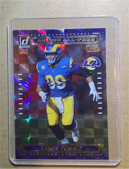 2022 Donruss Action All-Pros #AP-16 Aaron Donald — front